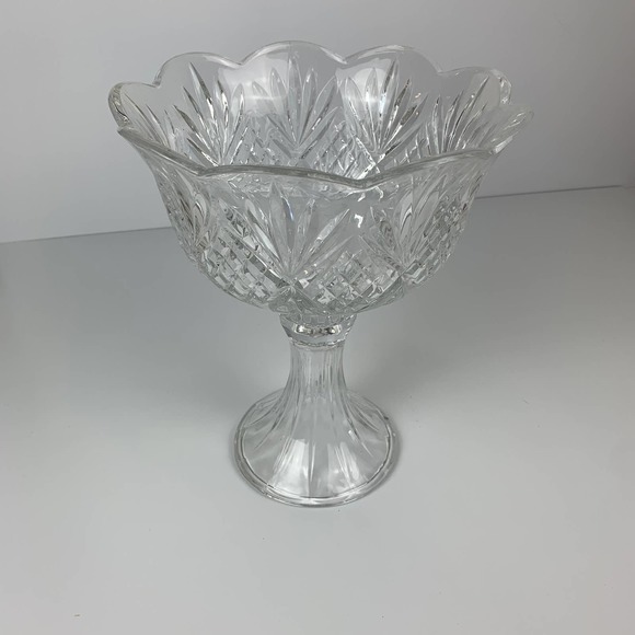 Godinger Dining Godinger Dublin Crystal Footed Bowl Fruit Trifle